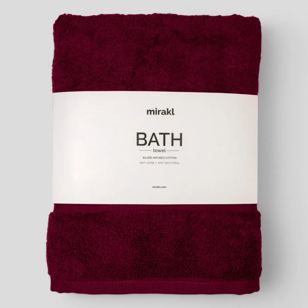 Silver-Infused Bath Towel