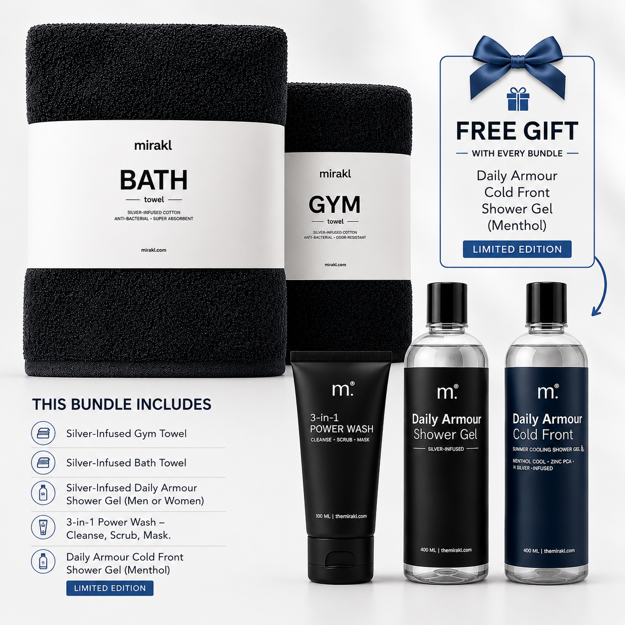 Mirakl Men's Performance Bundle
