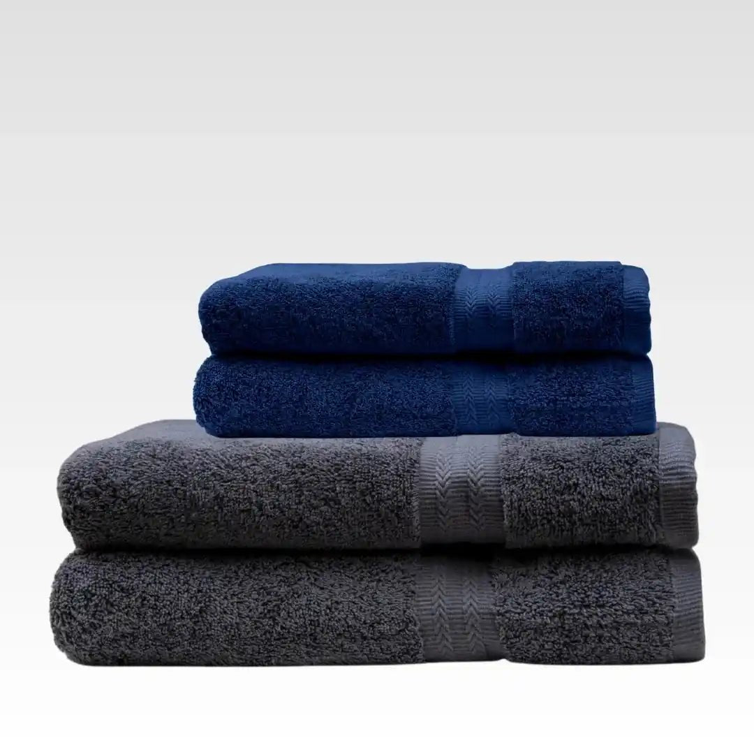 2 + 2 Couple's Favourite Silver Infused Towels Bundle - Mirakl