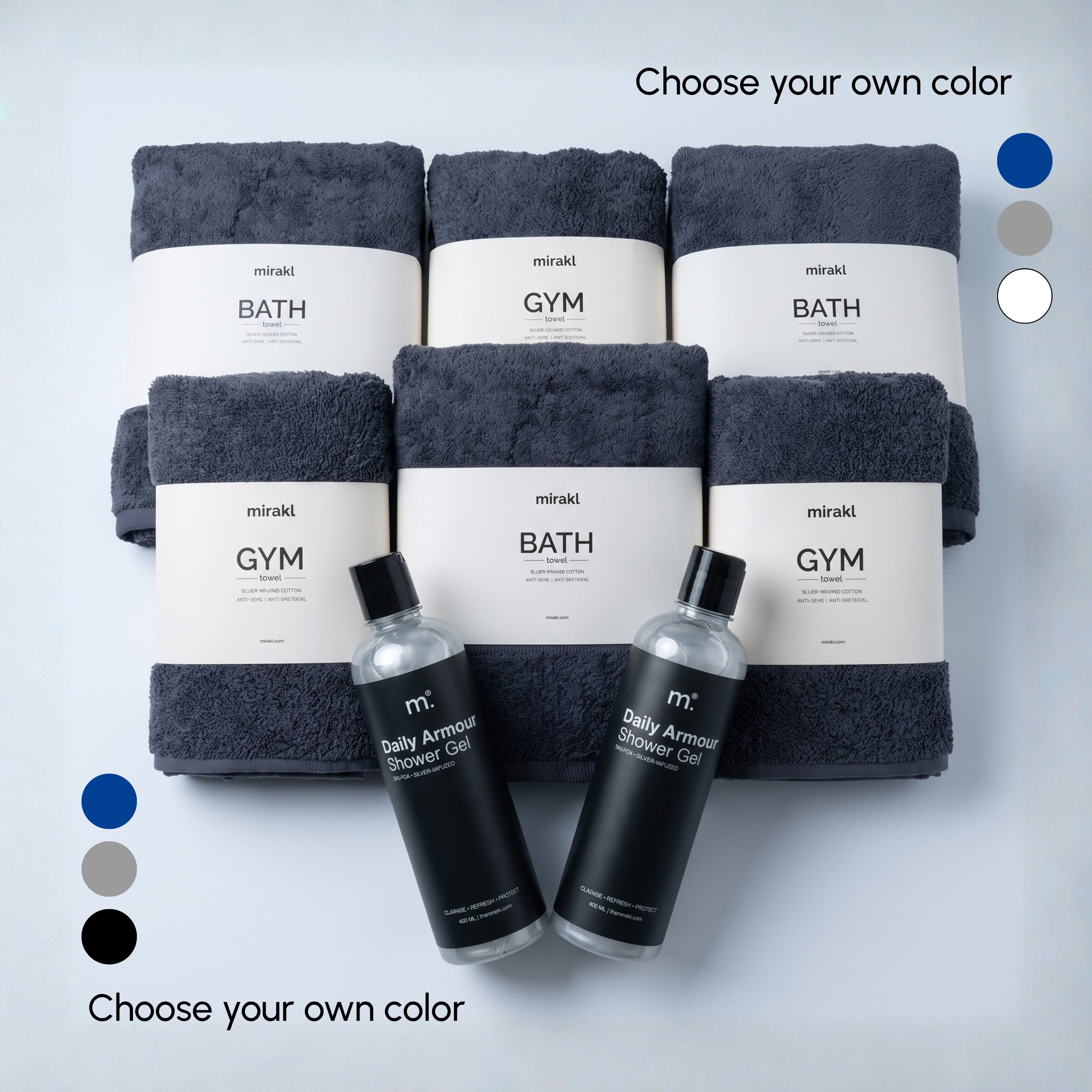 3 + 3 Family Favourite Silver-Infused Towels Bundle