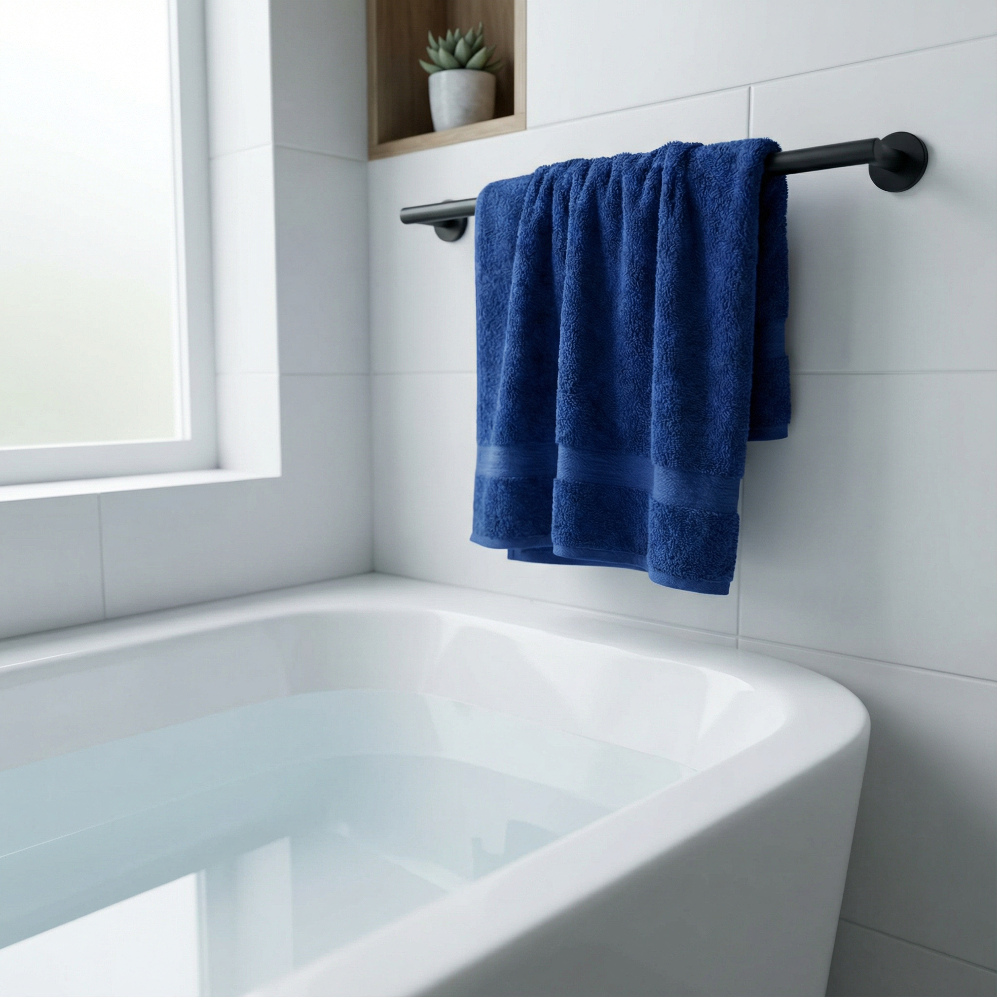 Silver-Infused Bath Towel