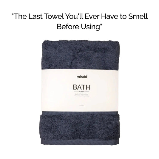  Silver-Infused Bath Towel themirakl