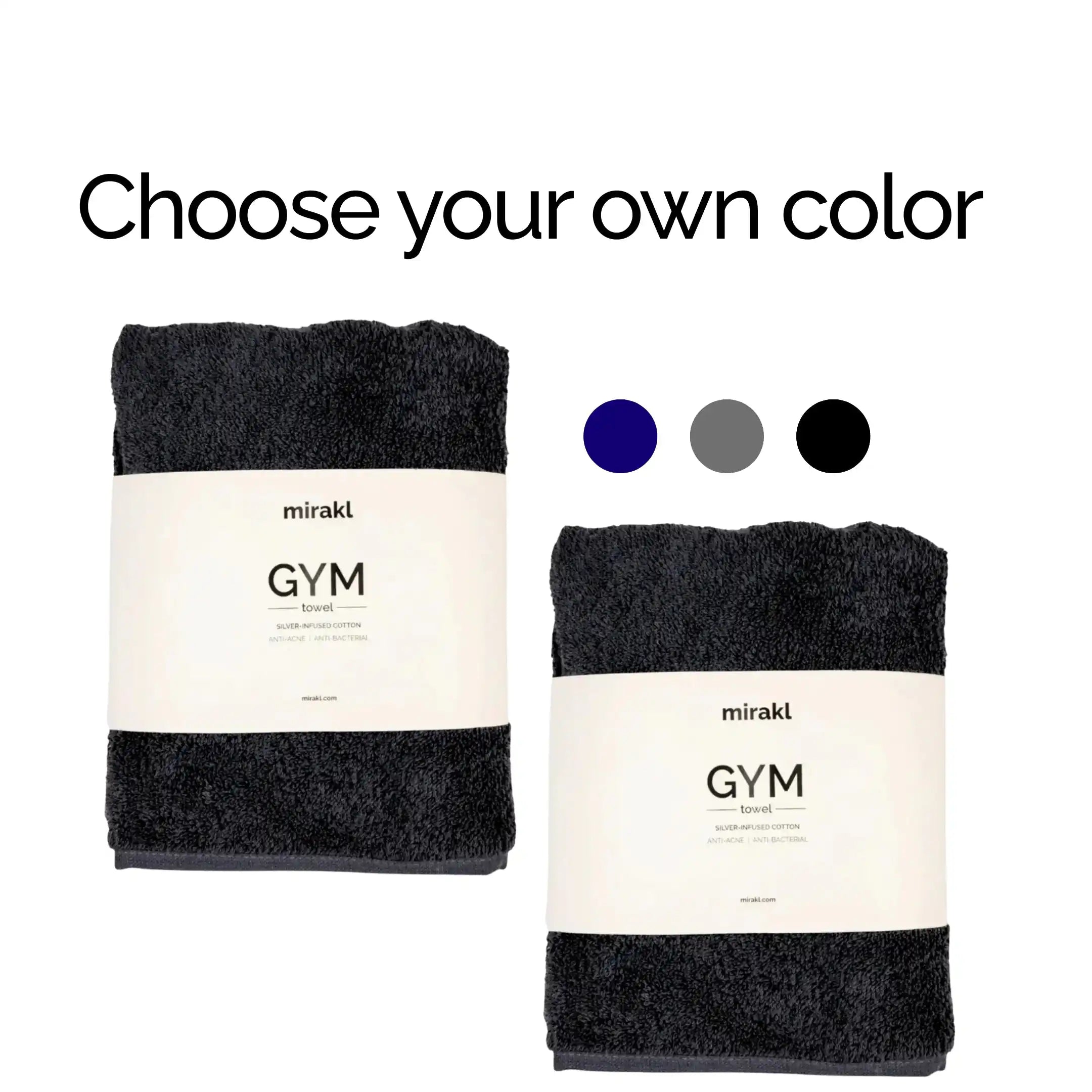  2 Silver-Infused Gym Towels Bundle My Store