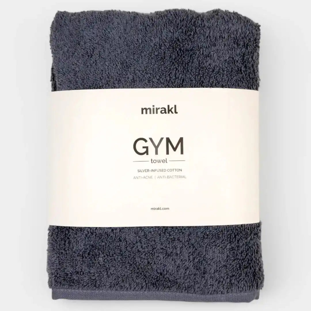 2 Silver-Infused Gym Towels Bundle - Mirakl