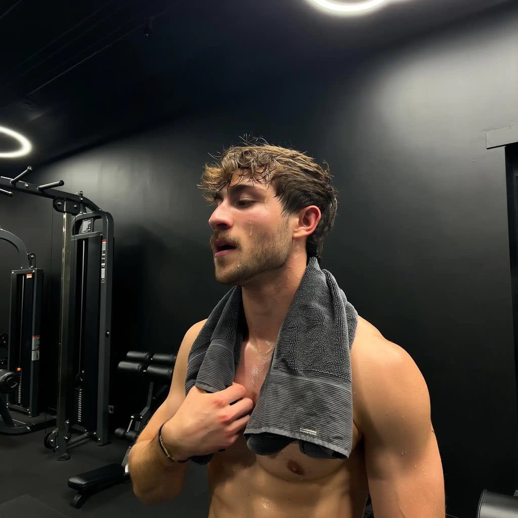 Silver-Infused Gym Towel - Mirakl