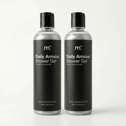 Pack of 2 Silver Infused Shower Gel (400 ml)