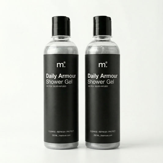 Pack of 2 Silver Infused Shower Gel (250 ml)
