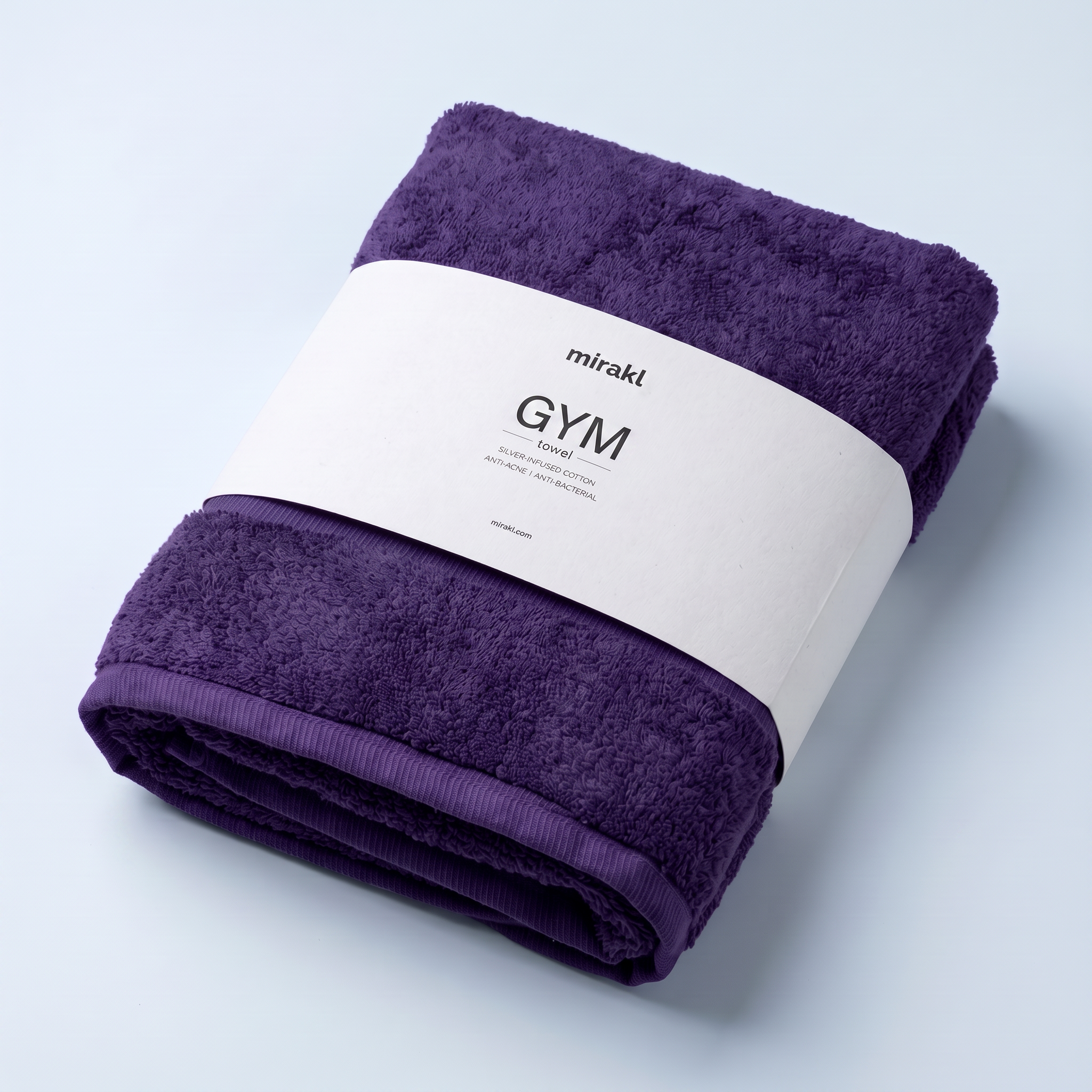 2 Silver-Infused Gym Towels Bundle